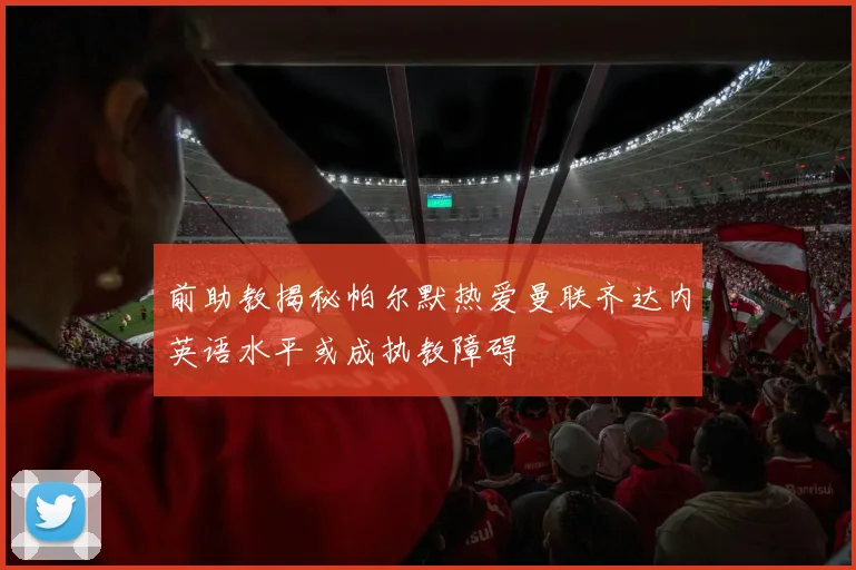 前助教揭秘帕尔默热爱曼联齐达内英语水平或成执教障碍
